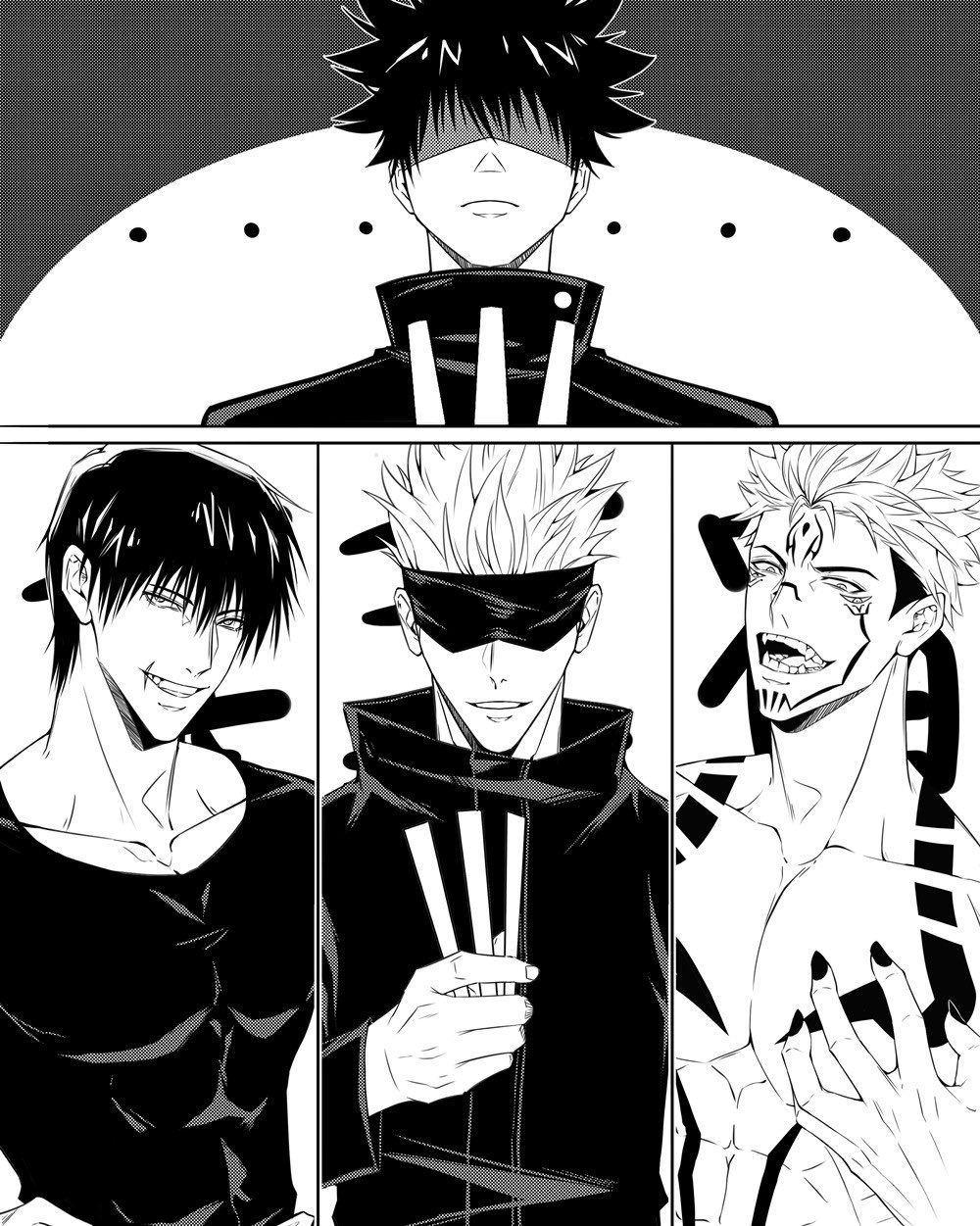 Fushiguro Megumi (Jujutsu Kaisen) Rule 34 Image