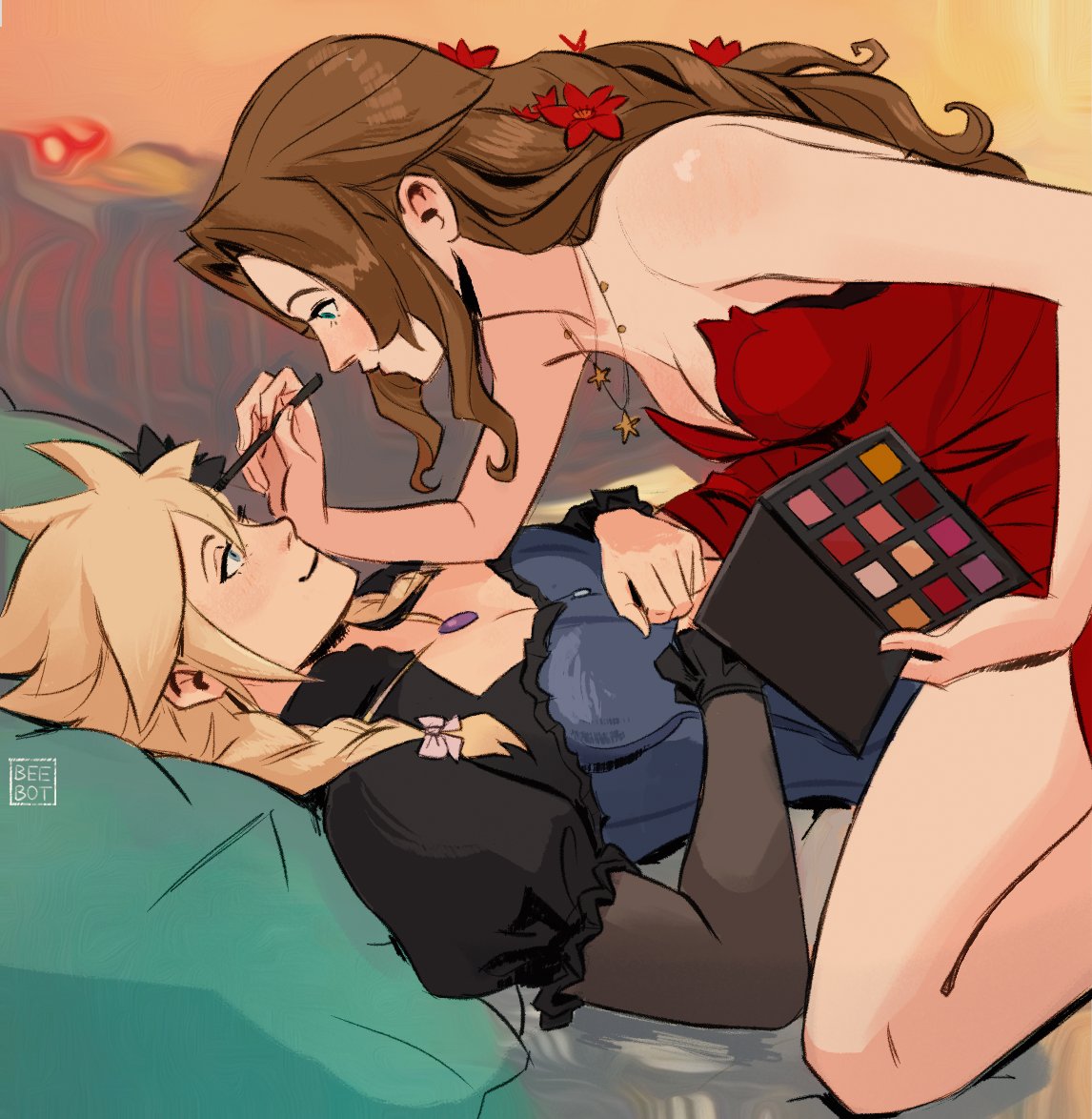 Aerith Gainsborough (Final Fantasy) Rule 34 Image