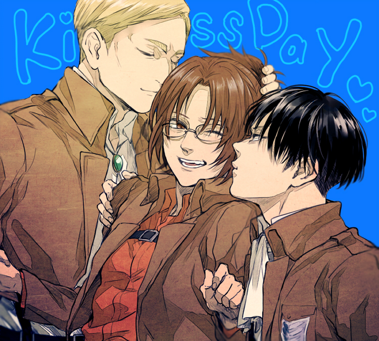 Erwin Smith (Kiss Day) Rule 34 Image