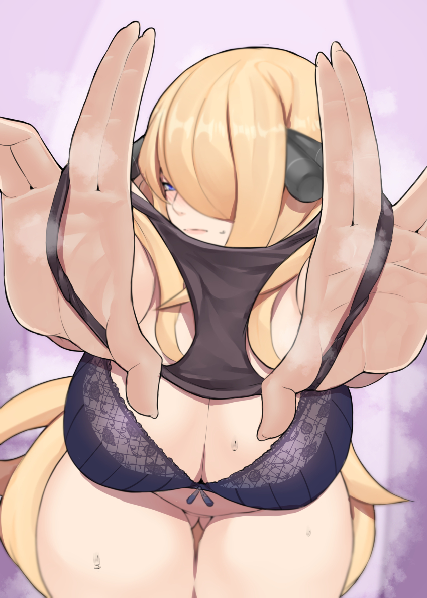 Cynthia (Pokemon) Rule 34 Image