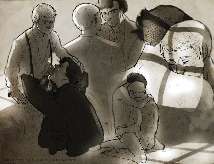 John Watson (Sherlock) Rule 34 Image
