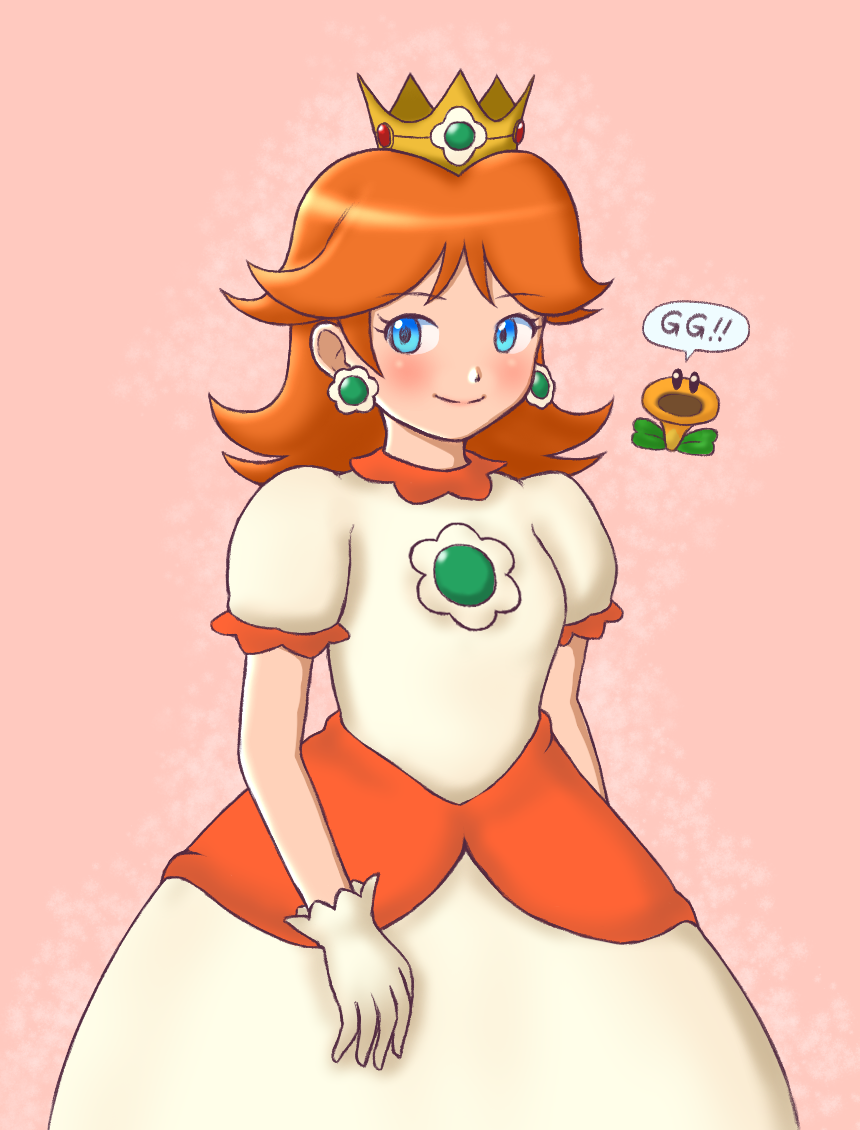 Fire Daisy (Mario (Series)) Rule 34 Image