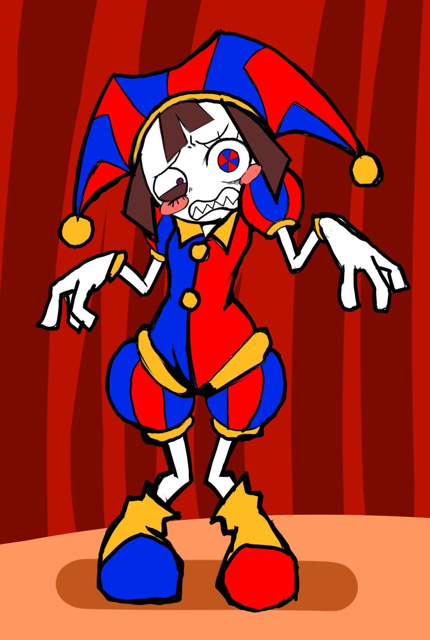 Pomni (The Amazing Digital Circus) Rule 34 Image