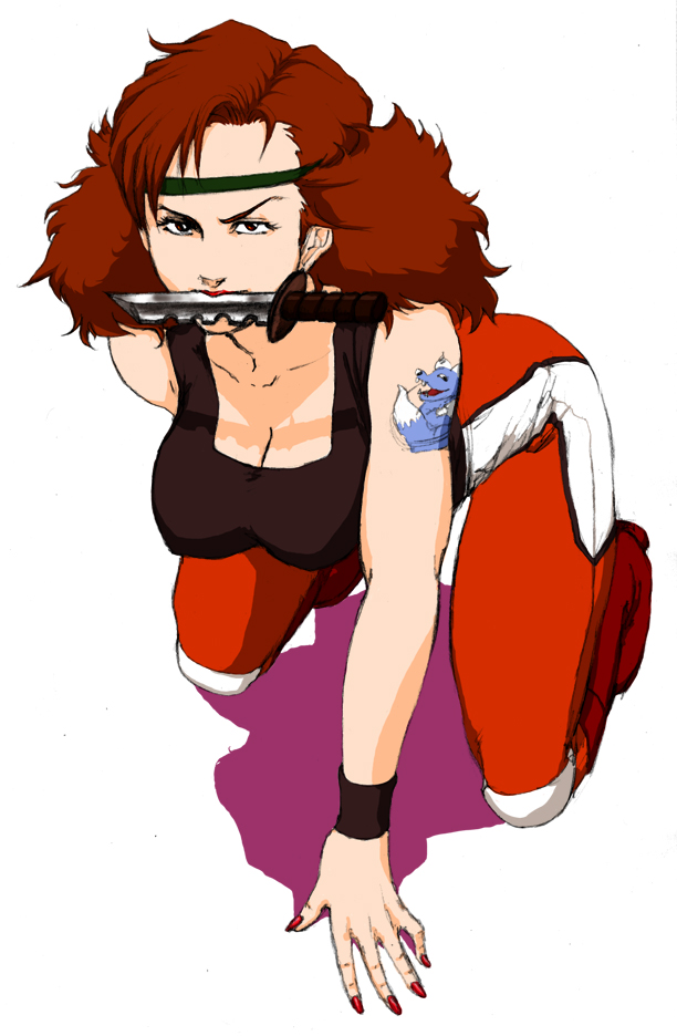 Meryl Silverburgh (Metal Gear) Rule 34 Image