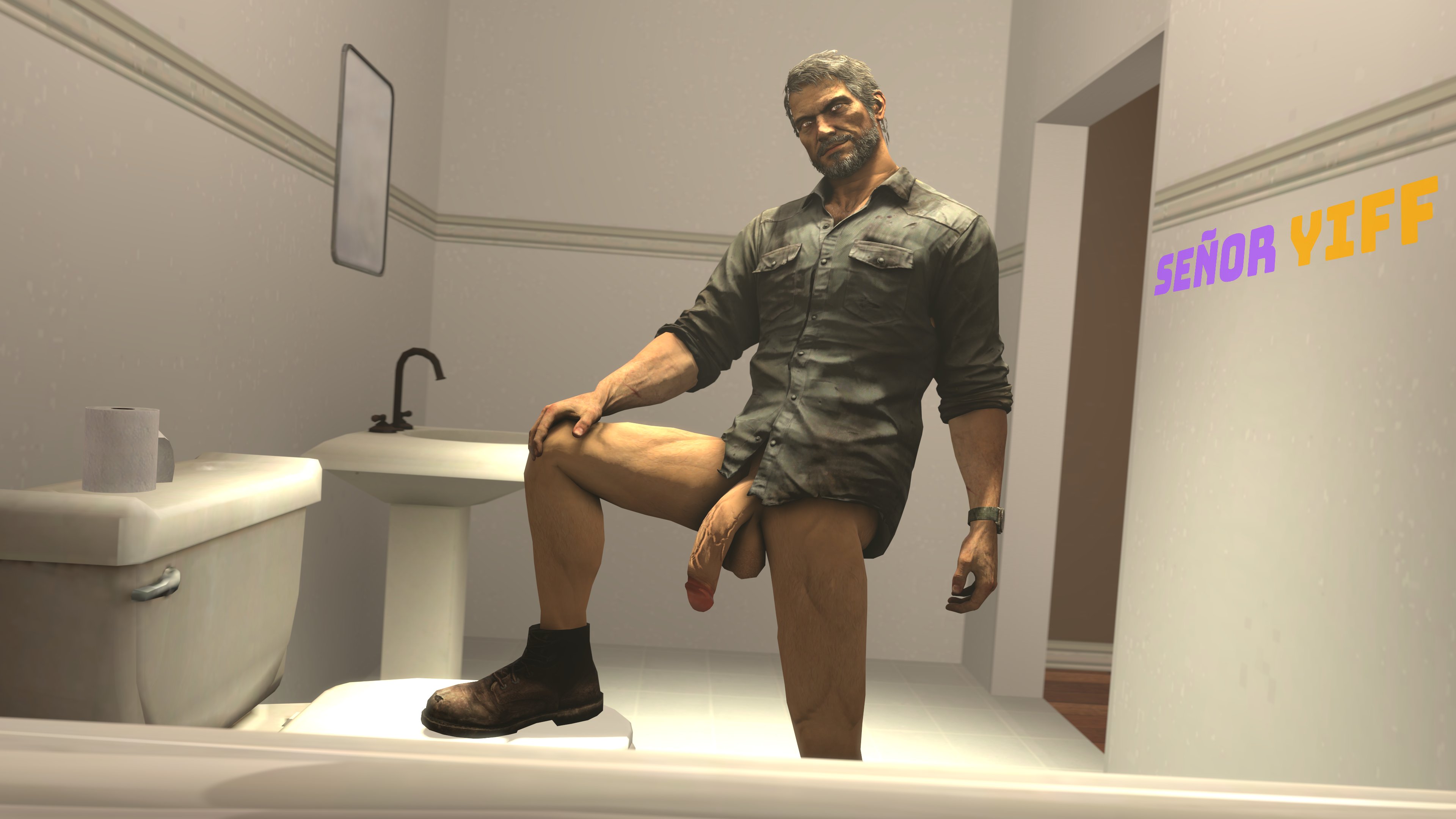 Joel Miller (The Last Of Us) Rule 34 Image