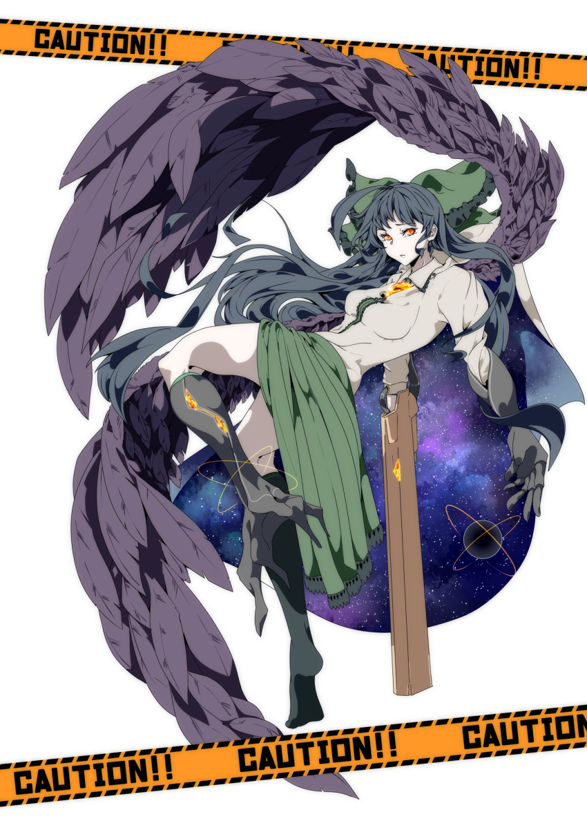 Reiuji Utsuho (Touhou) Rule 34 Image