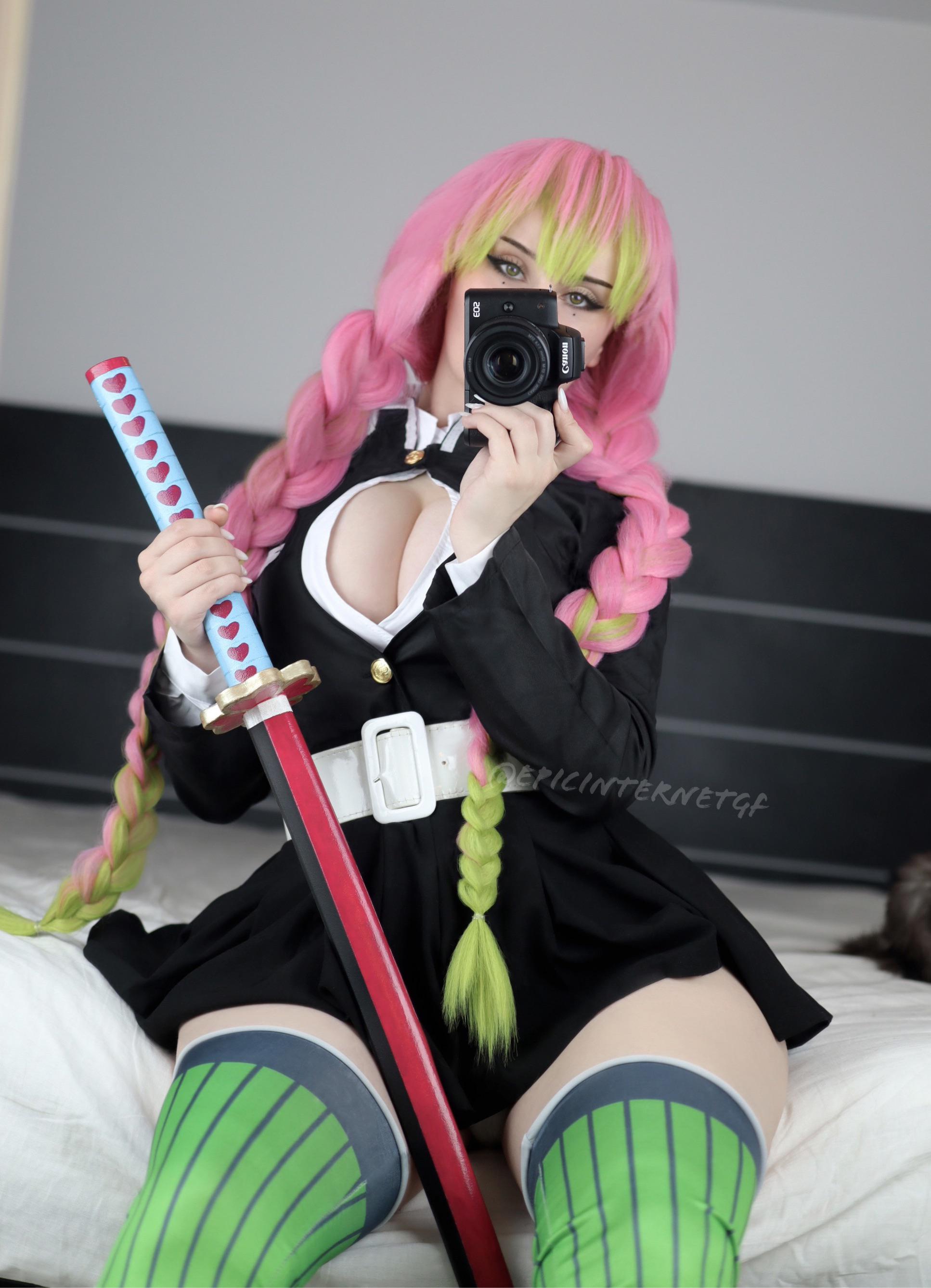 Kanroji Mitsuri (Demon Slayer) Rule 34 Image