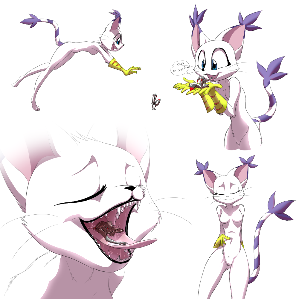 Gatomon (Bandai Namco) Rule 34 Image