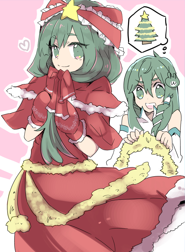 Kagiyama Hina (Christmas) Rule 34 Image