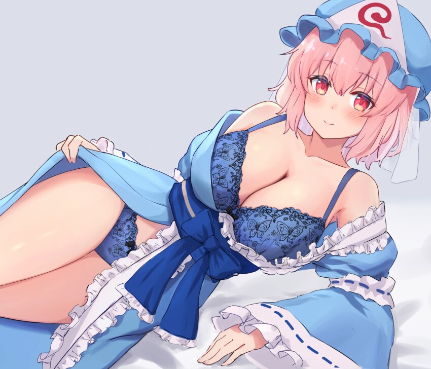 Saigyouji Yuyuko (Touhou) Rule 34 Image