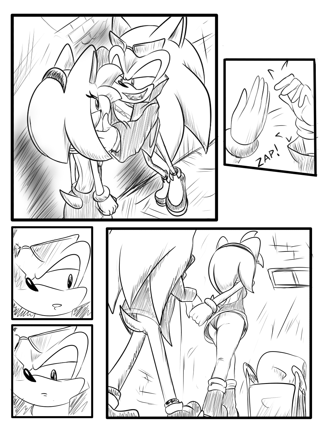 Amy Rose (Sonic (Series)) Rule 34 Image