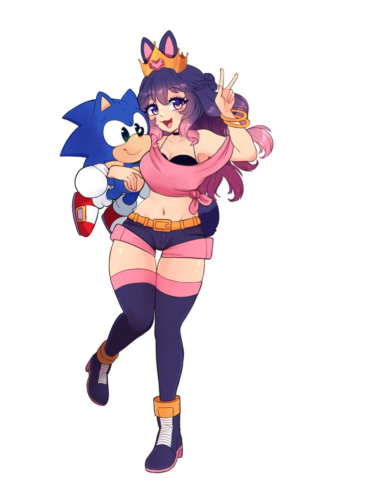 Sonic The Hedgehog (Indie Virtual Youtuber) Rule 34 Image