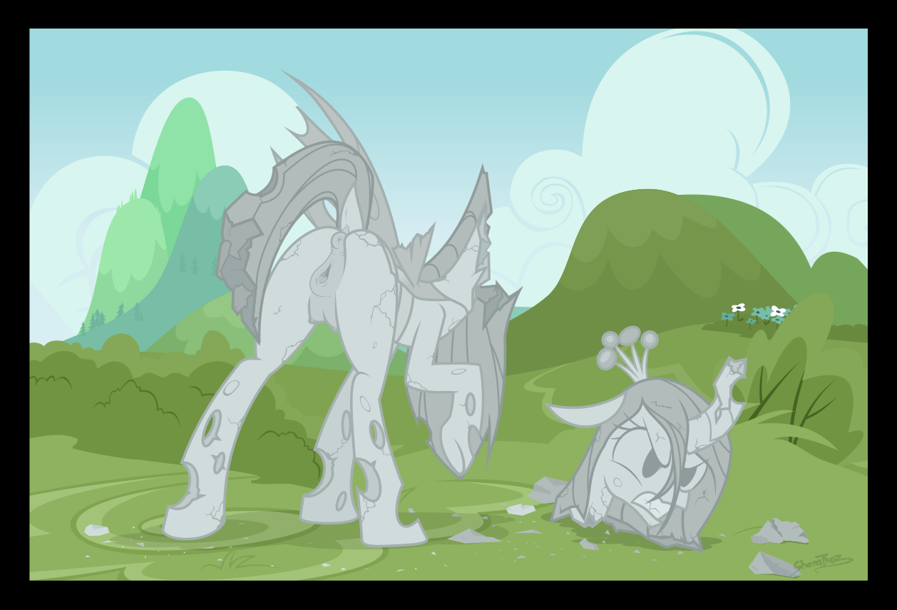 Queen Chrysalis (Mlp) Rule 34 Image