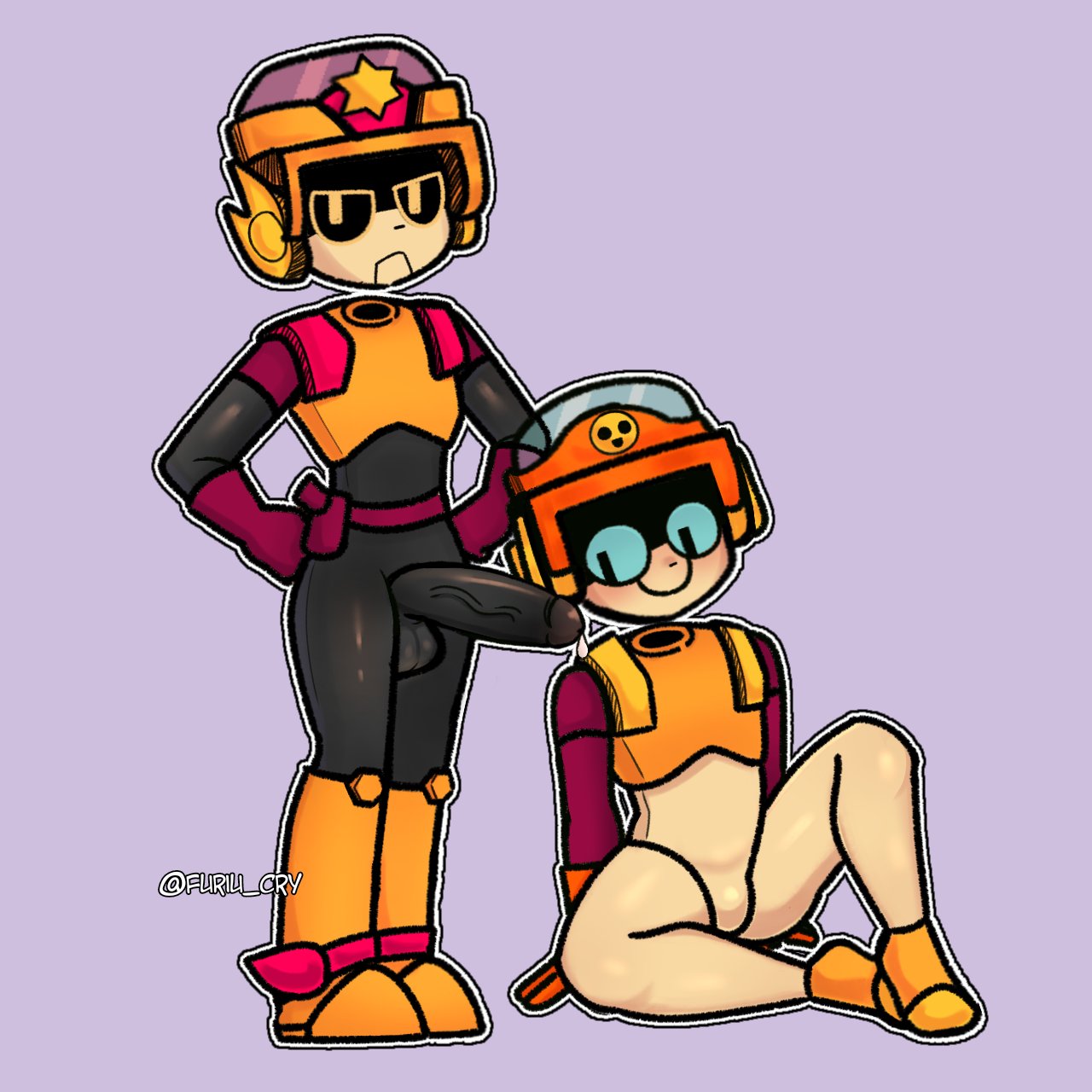 Larry (Brawl Stars) Rule 34 Image