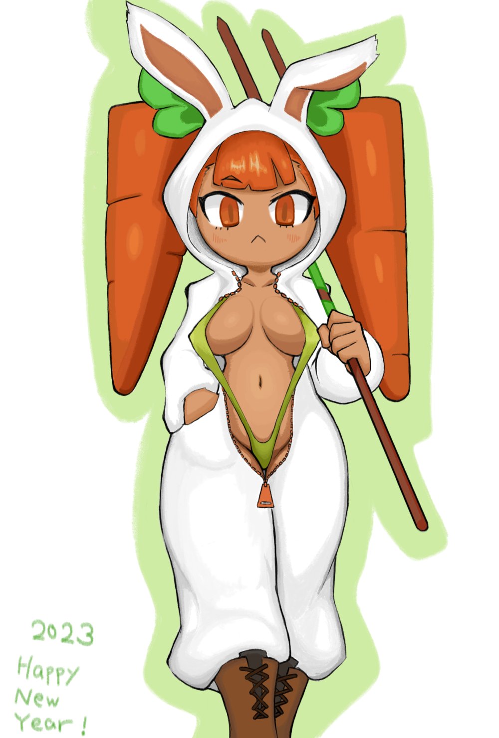 Carrot Cookie (Cookie Run) Rule 34 Image