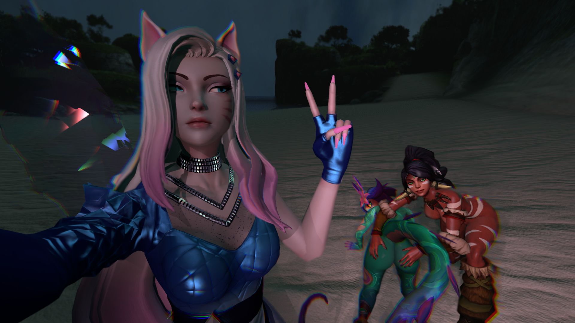 Ahri (K/Da All Out Series) Rule 34 Image