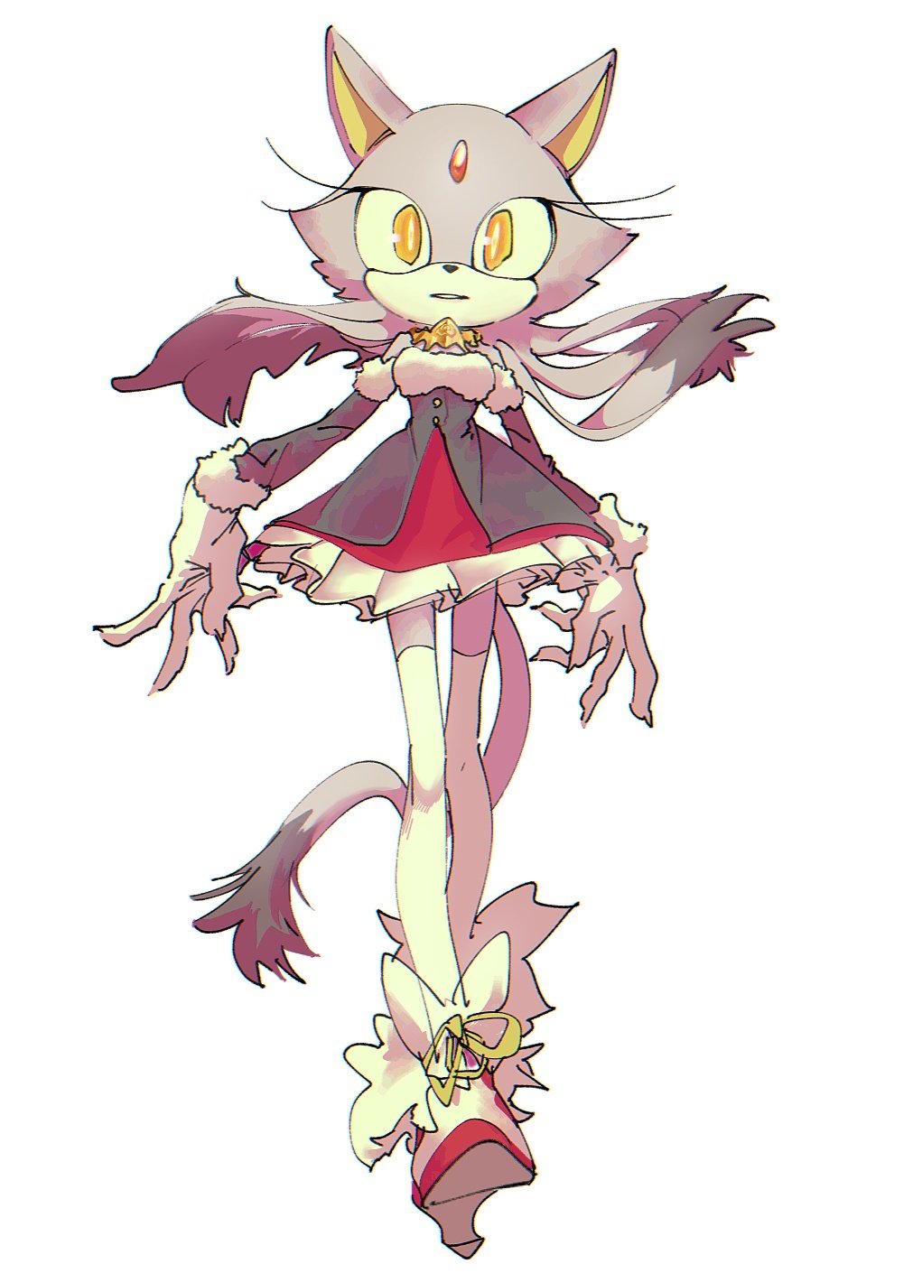 Blaze The Cat (Sonic (Series)) Rule 34 Image