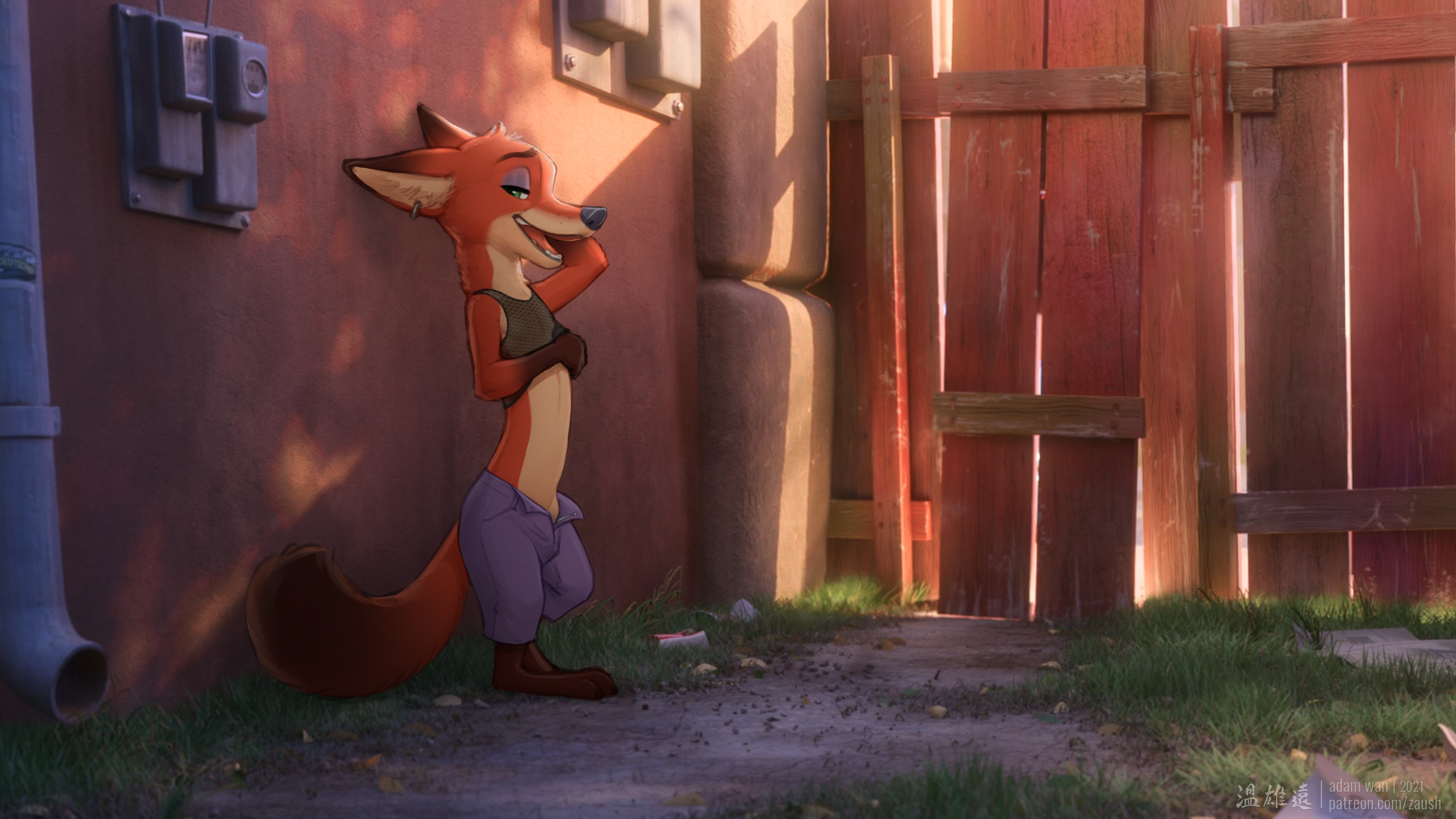 Nick Wilde (Zootopia) Rule 34 Image