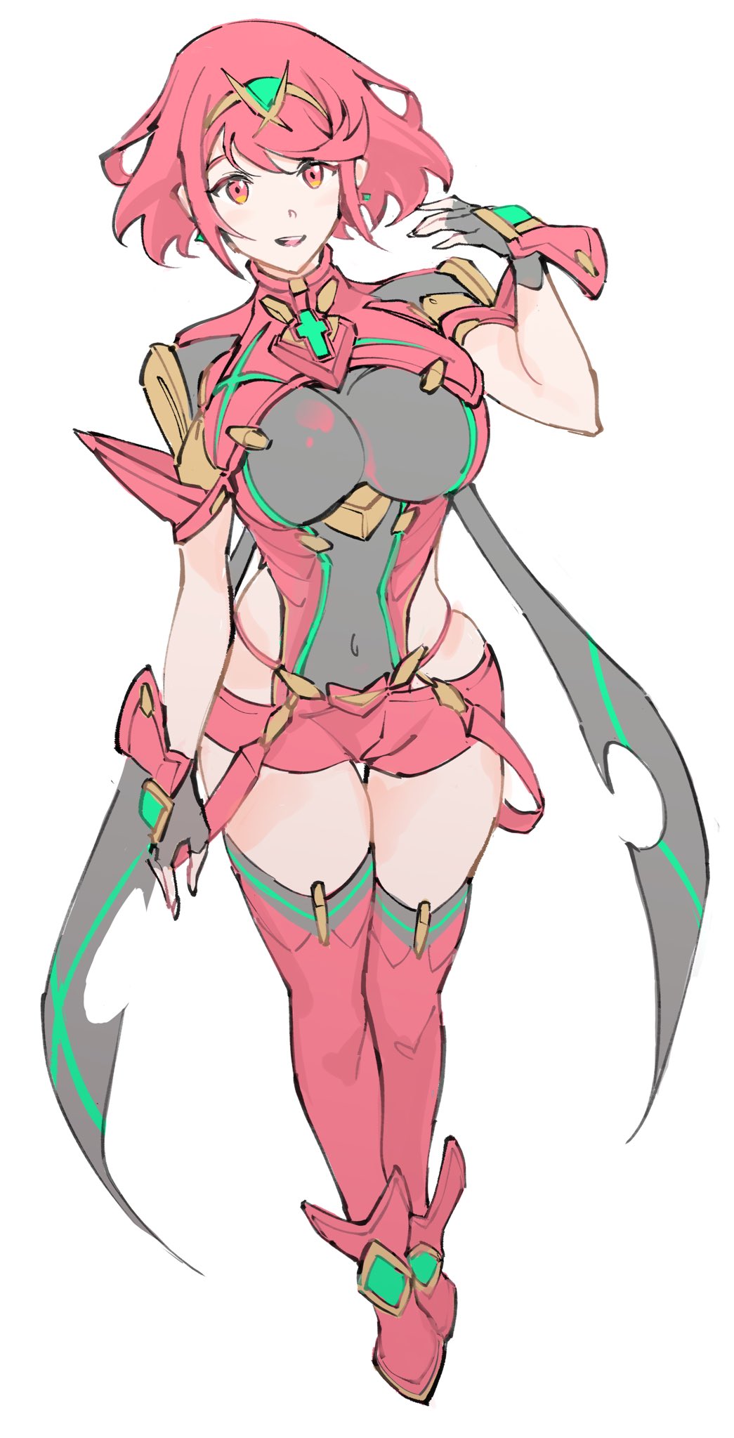 Pyra (Xenoblade) Rule 34 Image