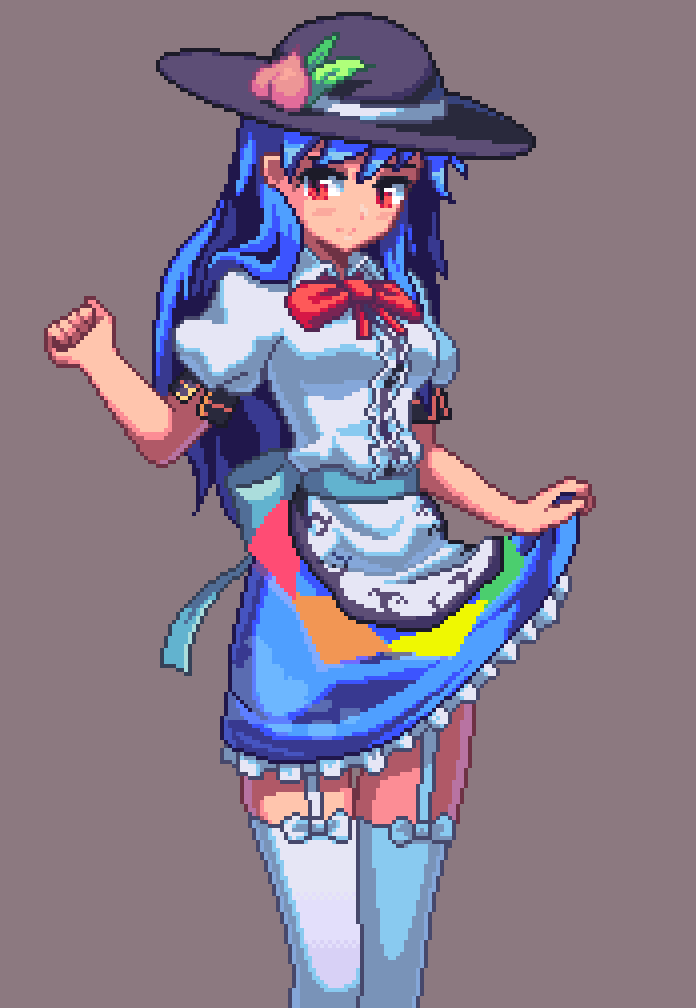 Hinanawi Tenshi (Touhou) Rule 34 Image