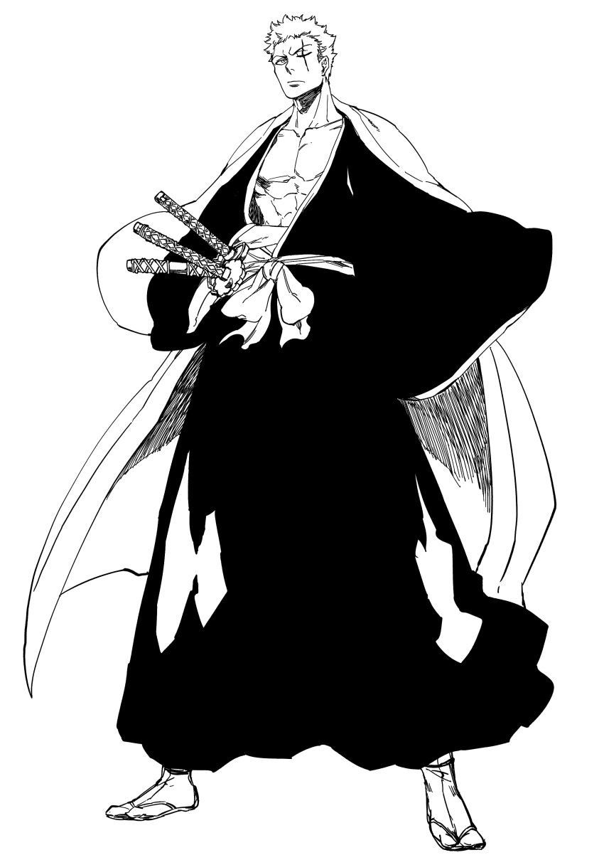 Roronoa Zoro (Bleach) Rule 34 Image