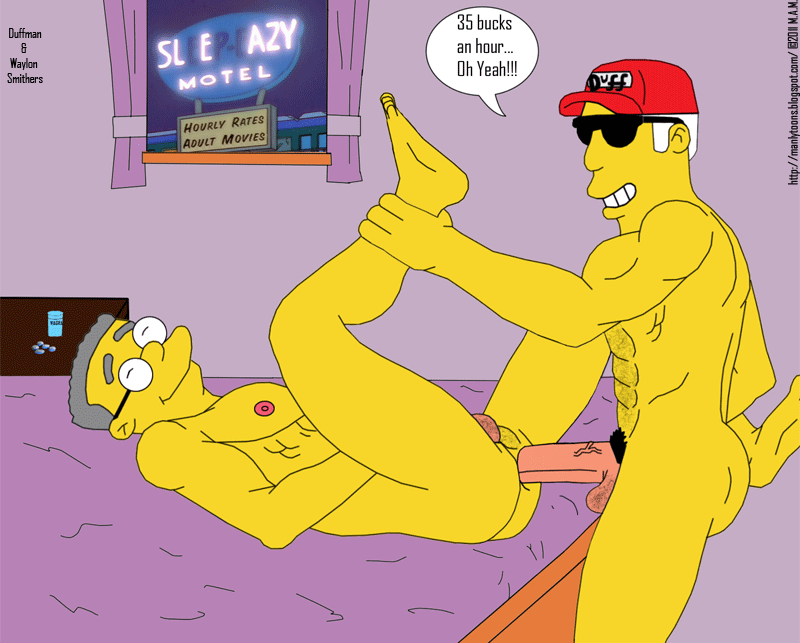 Duffman (The Simpsons) Rule 34 Image
