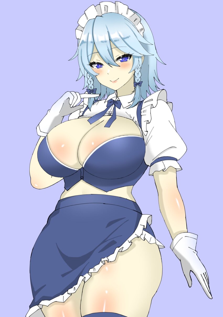 Izayoi Sakuya (Touhou) Rule 34 Image