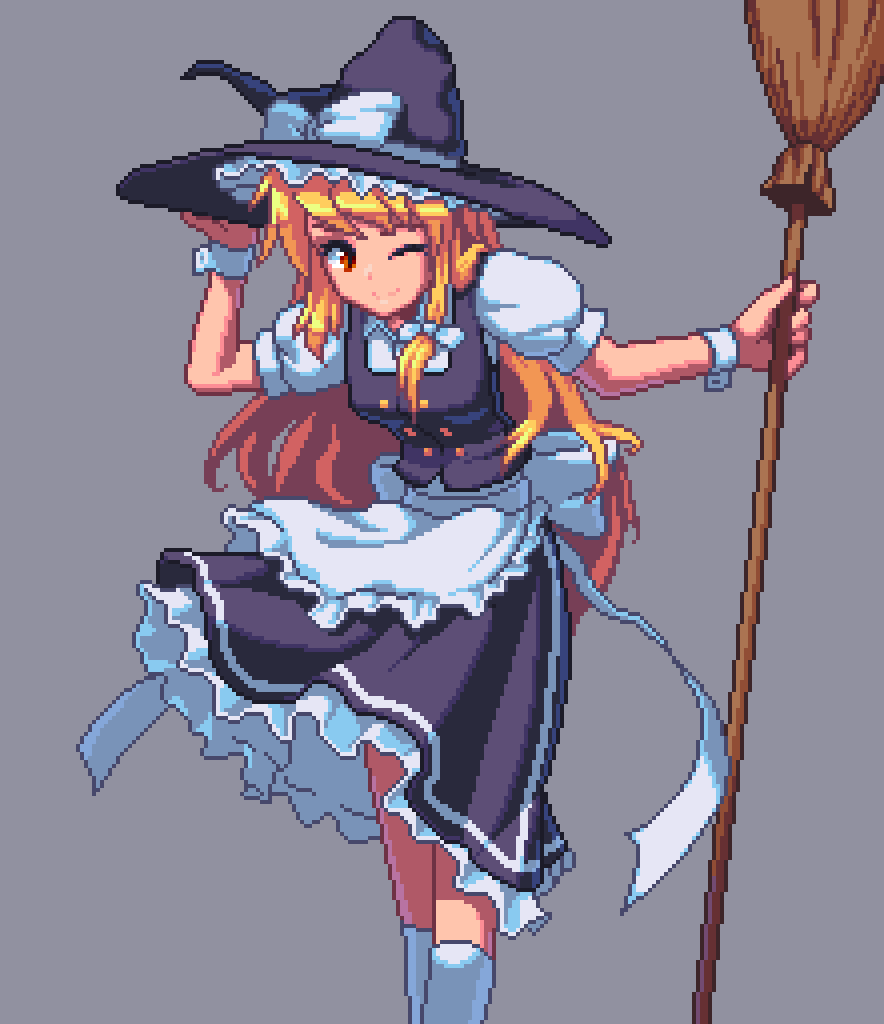 Kirisame Marisa (Touhou) Rule 34 Image