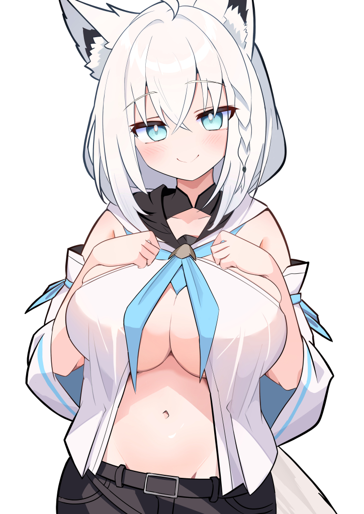 Shirakami Fubuki (Hololive) Rule 34 Image