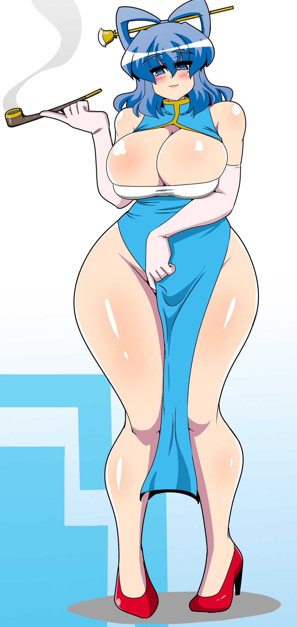 Kaku Seiga (Touhou) Rule 34 Image