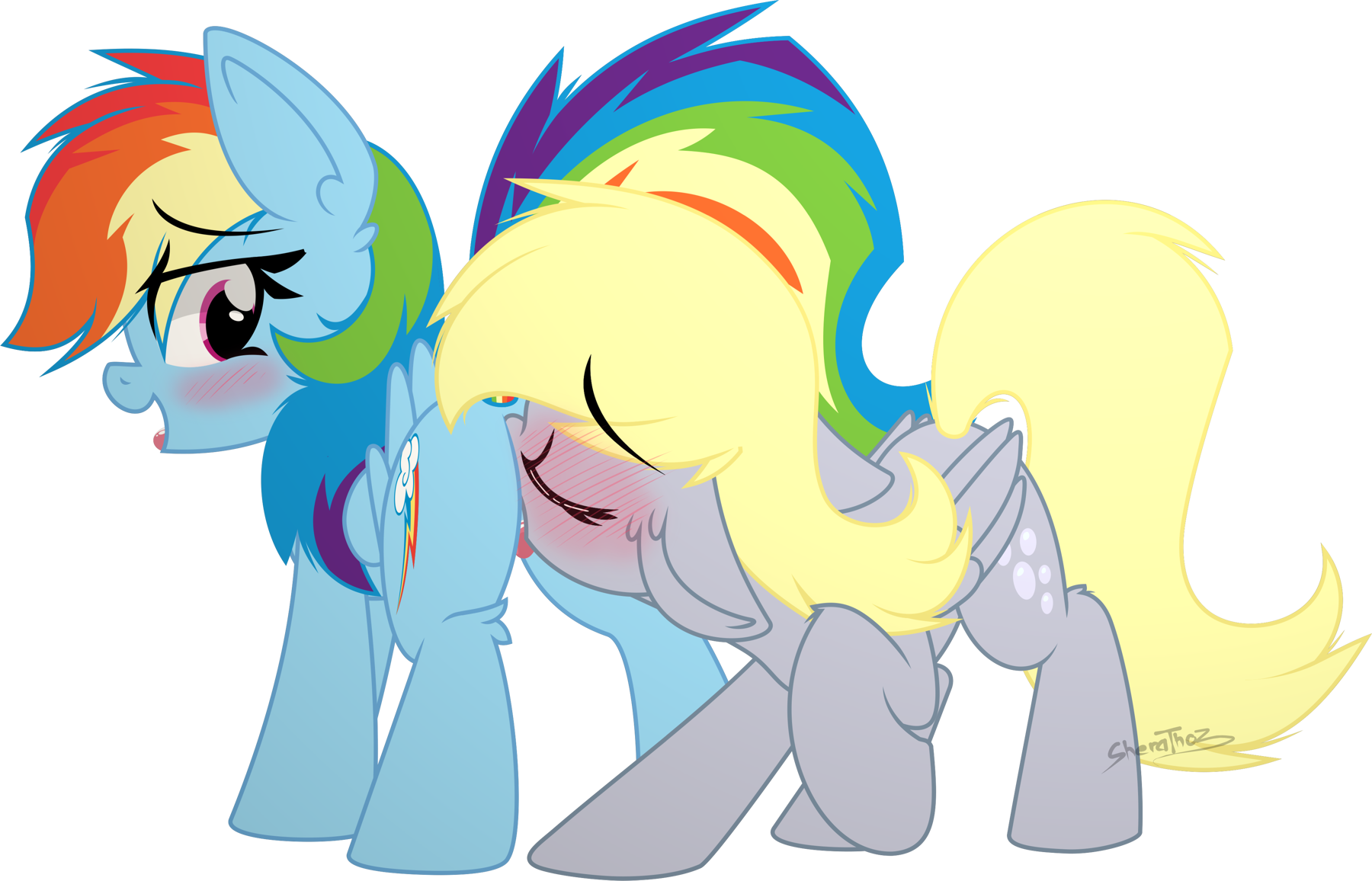 Rainbow Dash (Mlp) Rule 34 Image