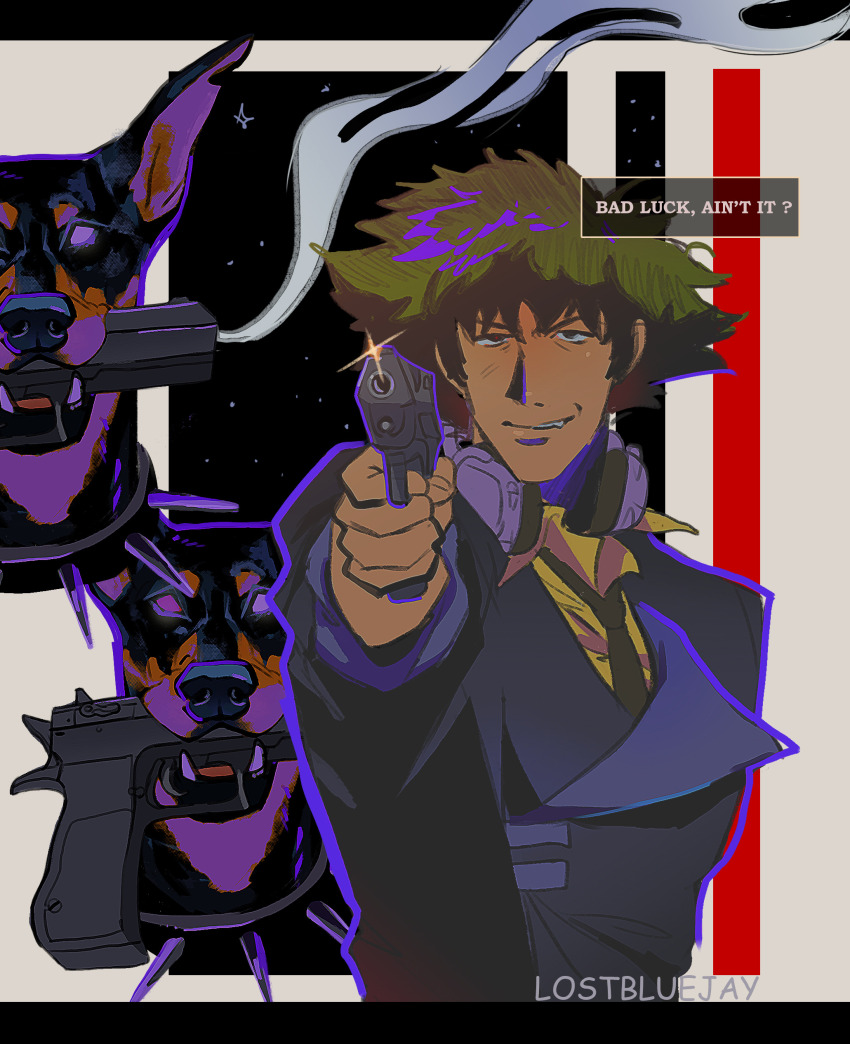 Spike Spiegel (Cowboy Bebop) Rule 34 Image