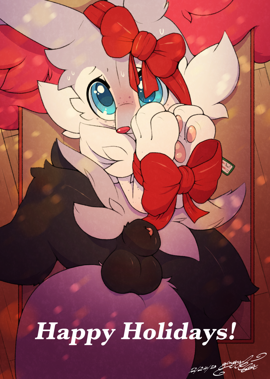 Braixen (Christmas) Rule 34 Image