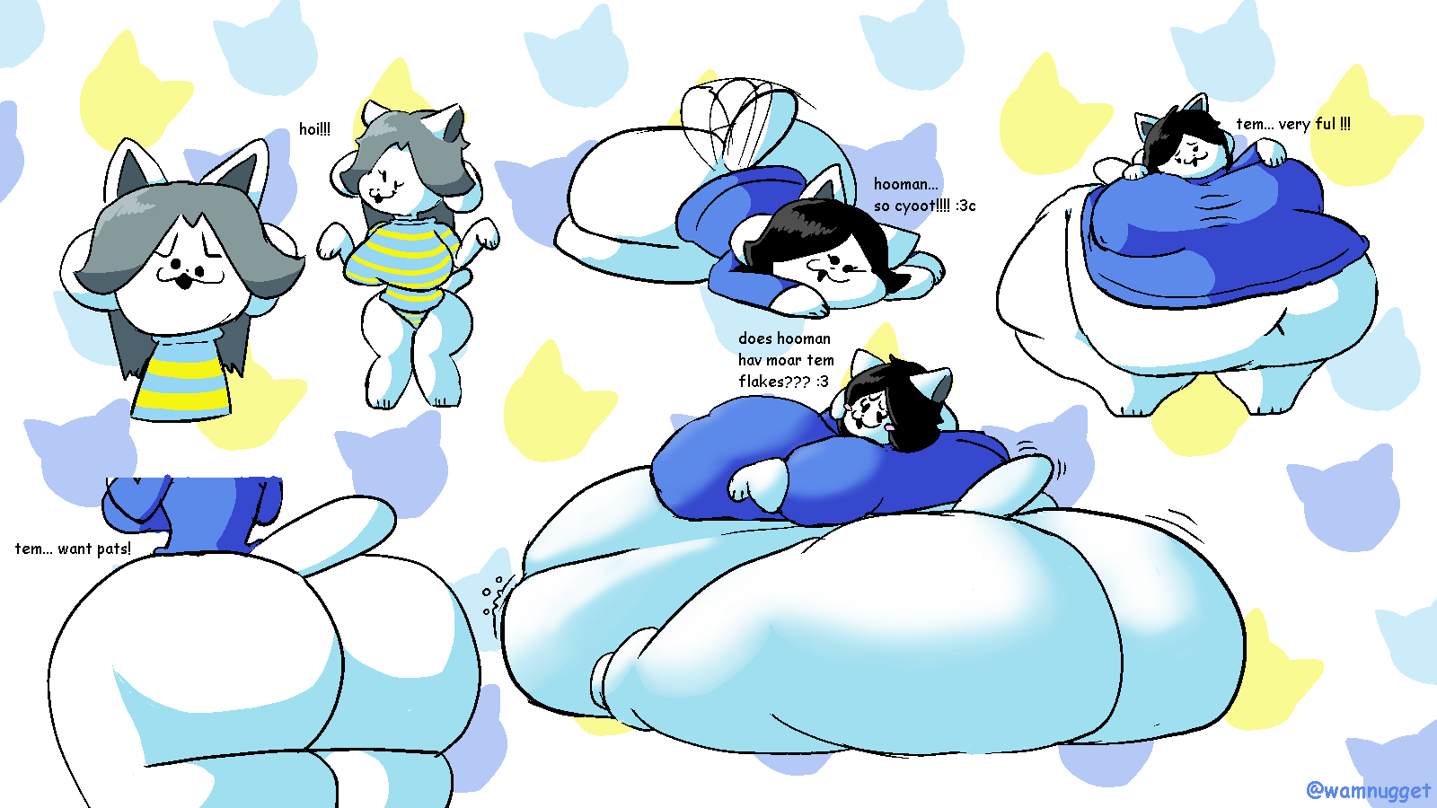 Temmie (Undertale) Rule 34 Image