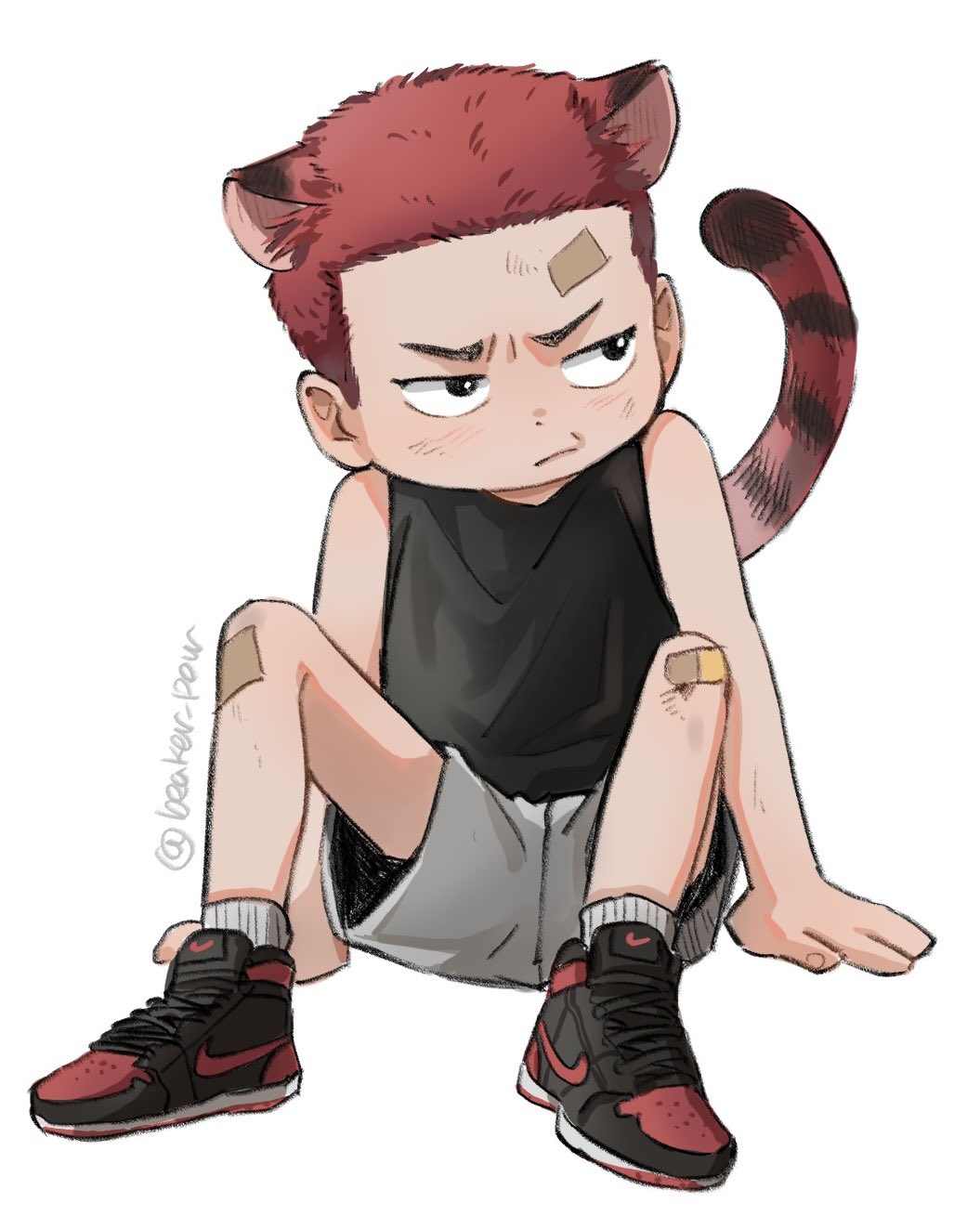 Sakuragi Hanamichi (Slam Dunk (Series)) Rule 34 Image