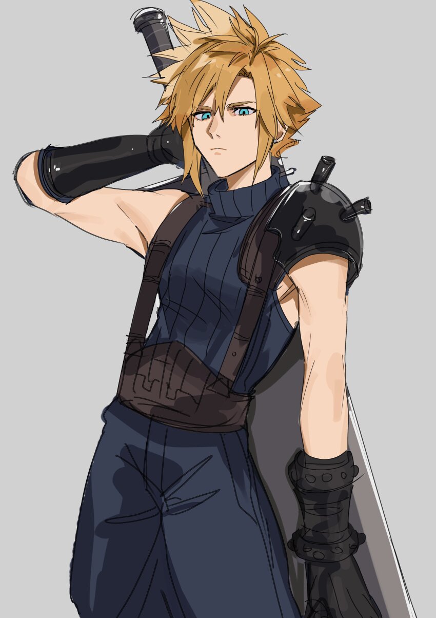Cloud Strife (Final Fantasy) Rule 34 Image