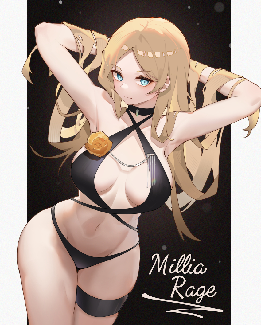 Millia Rage (Guilty Gear) Rule 34 Image