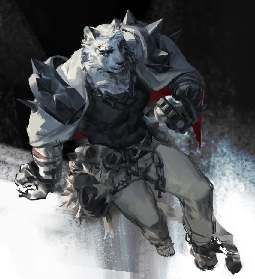 Mountain (Arknights) Rule 34 Image