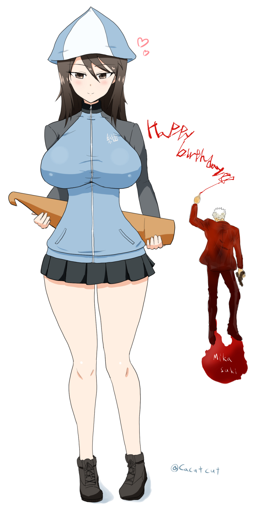 Mika (Girls Und Panzer) Rule 34 Image
