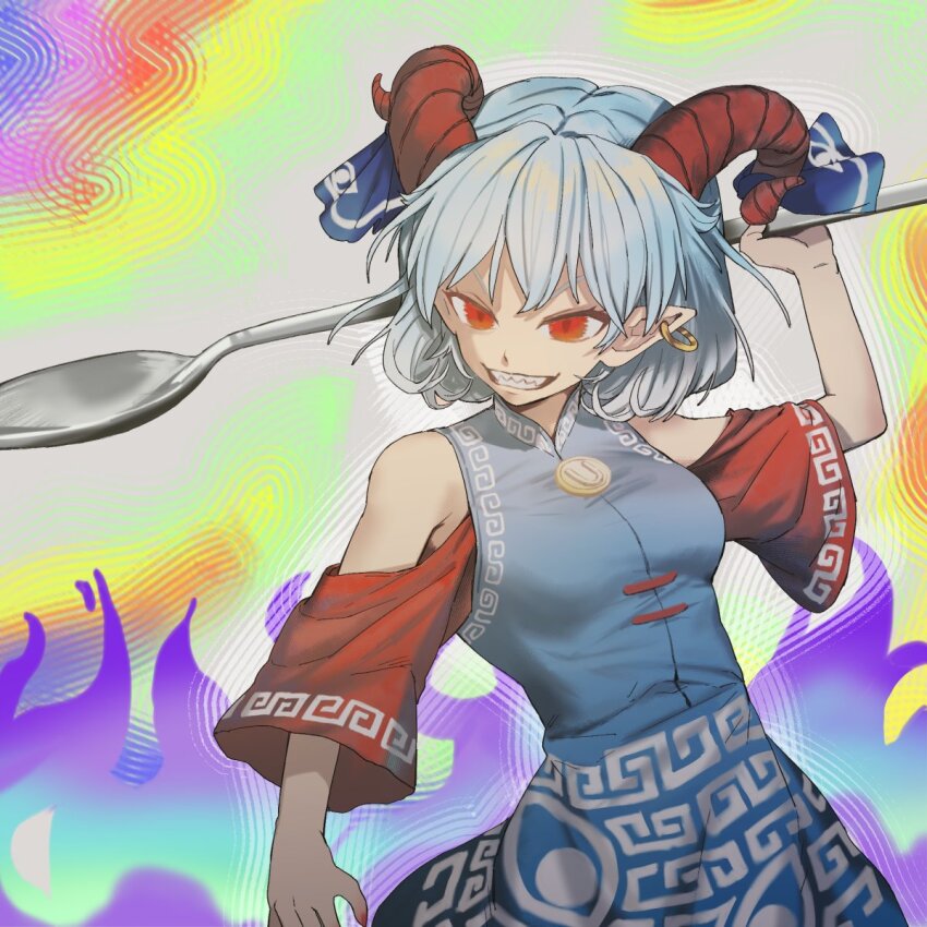 Toutetsu Yuuma (Touhou) Rule 34 Image