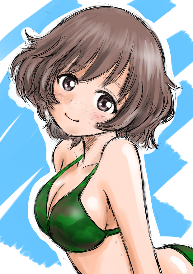 Akiyama Yukari (Girls Und Panzer) Rule 34 Image