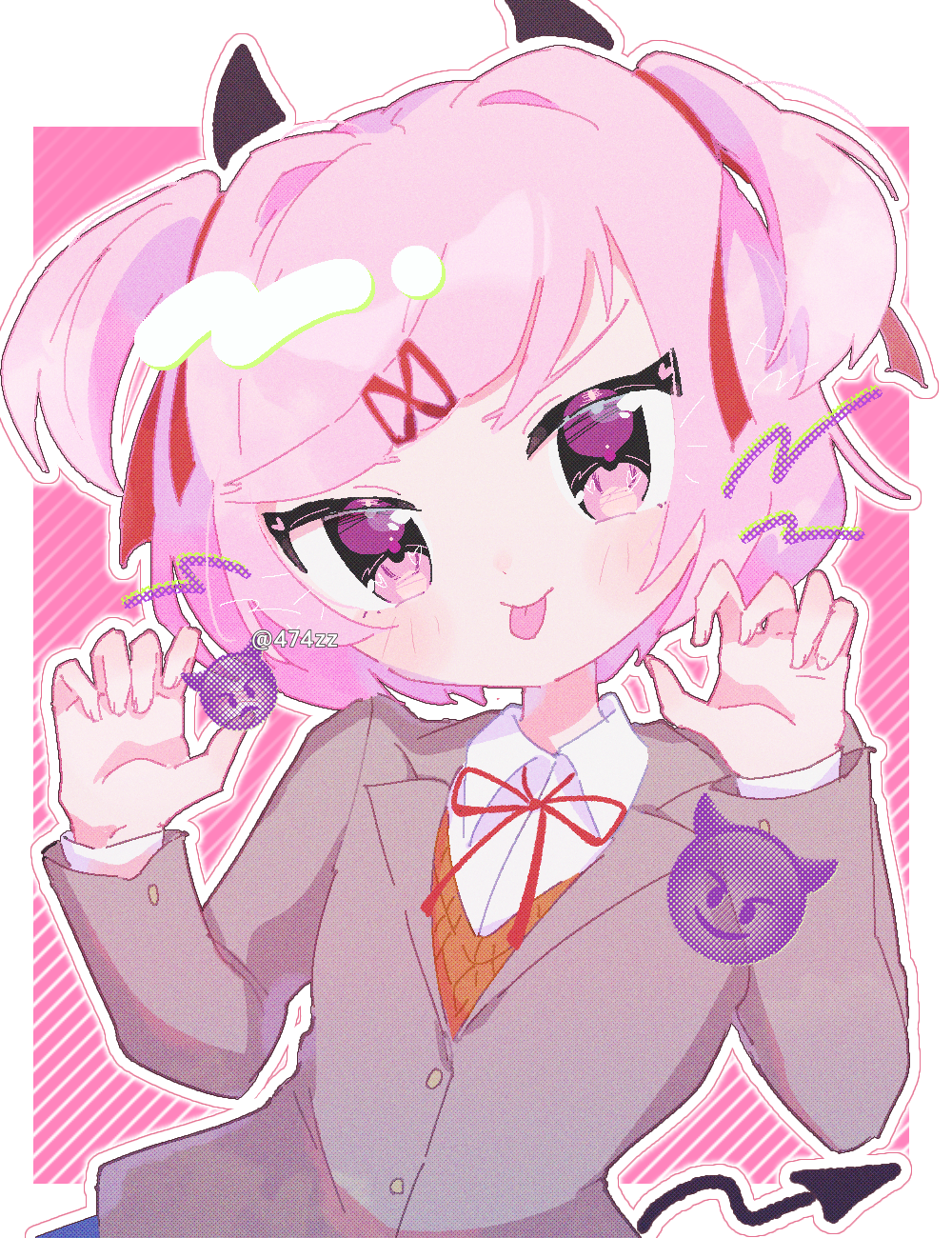 Natsuki (Doki Doki Literature Club) Rule 34 Image