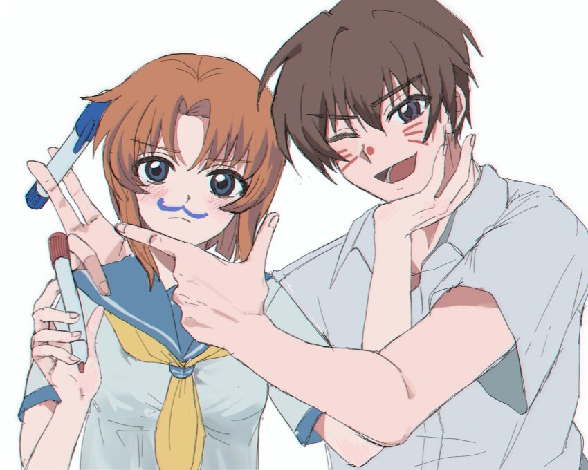 Maebara Keiichi (Higurashi No Naku Koro Ni) Rule 34 Image