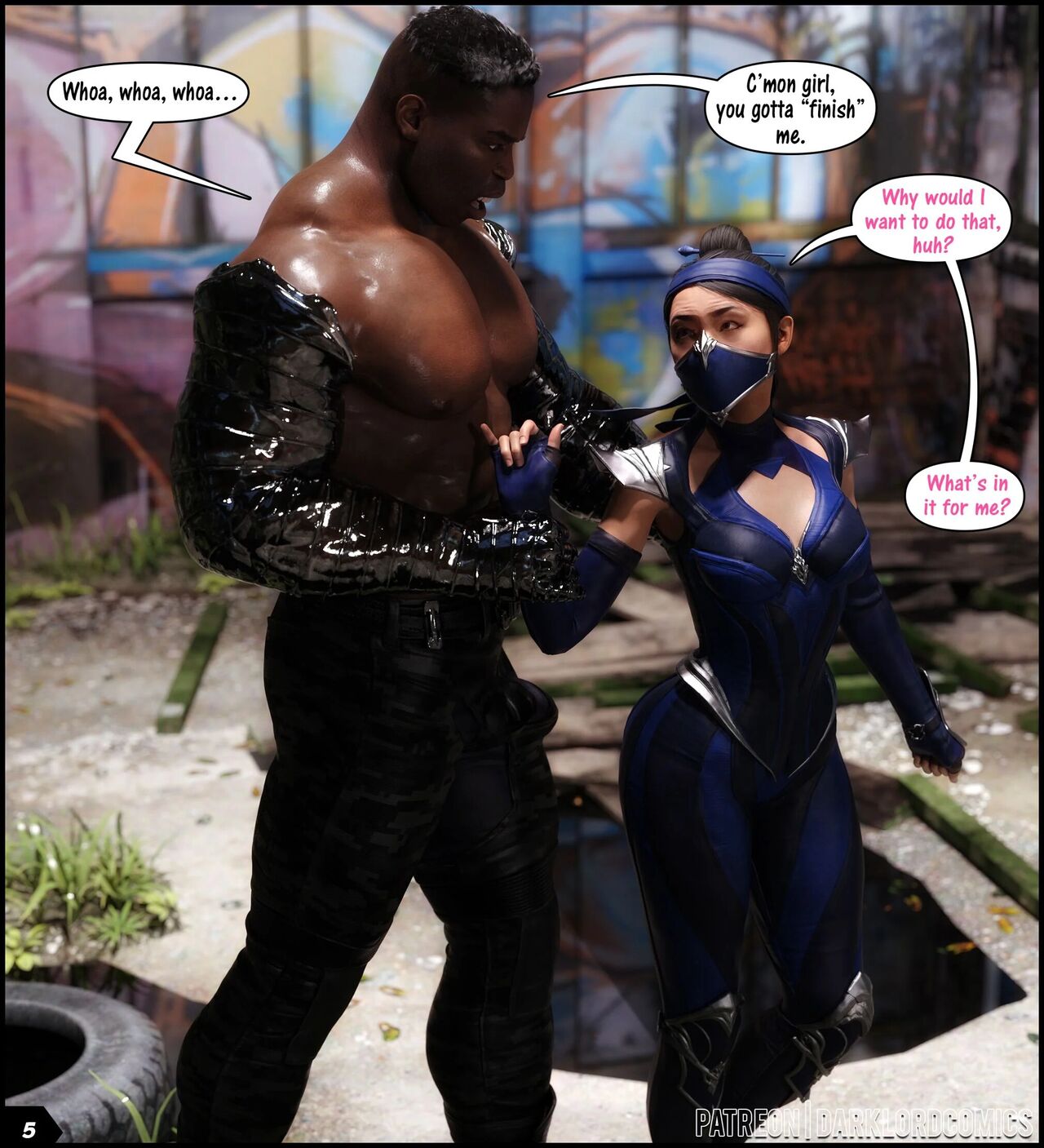 Jax Briggs (Mortal Kombat) Rule 34 Image