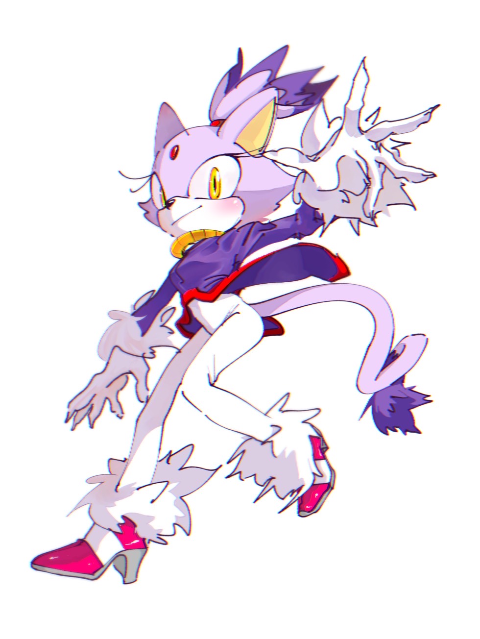 Blaze The Cat (Sonic (Series)) Rule 34 Image