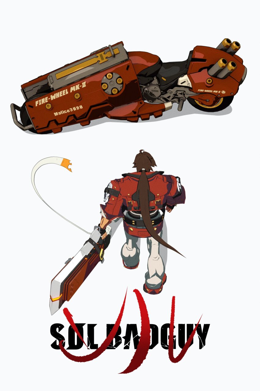 Sol Badguy (Akira (Manga)) Rule 34 Image