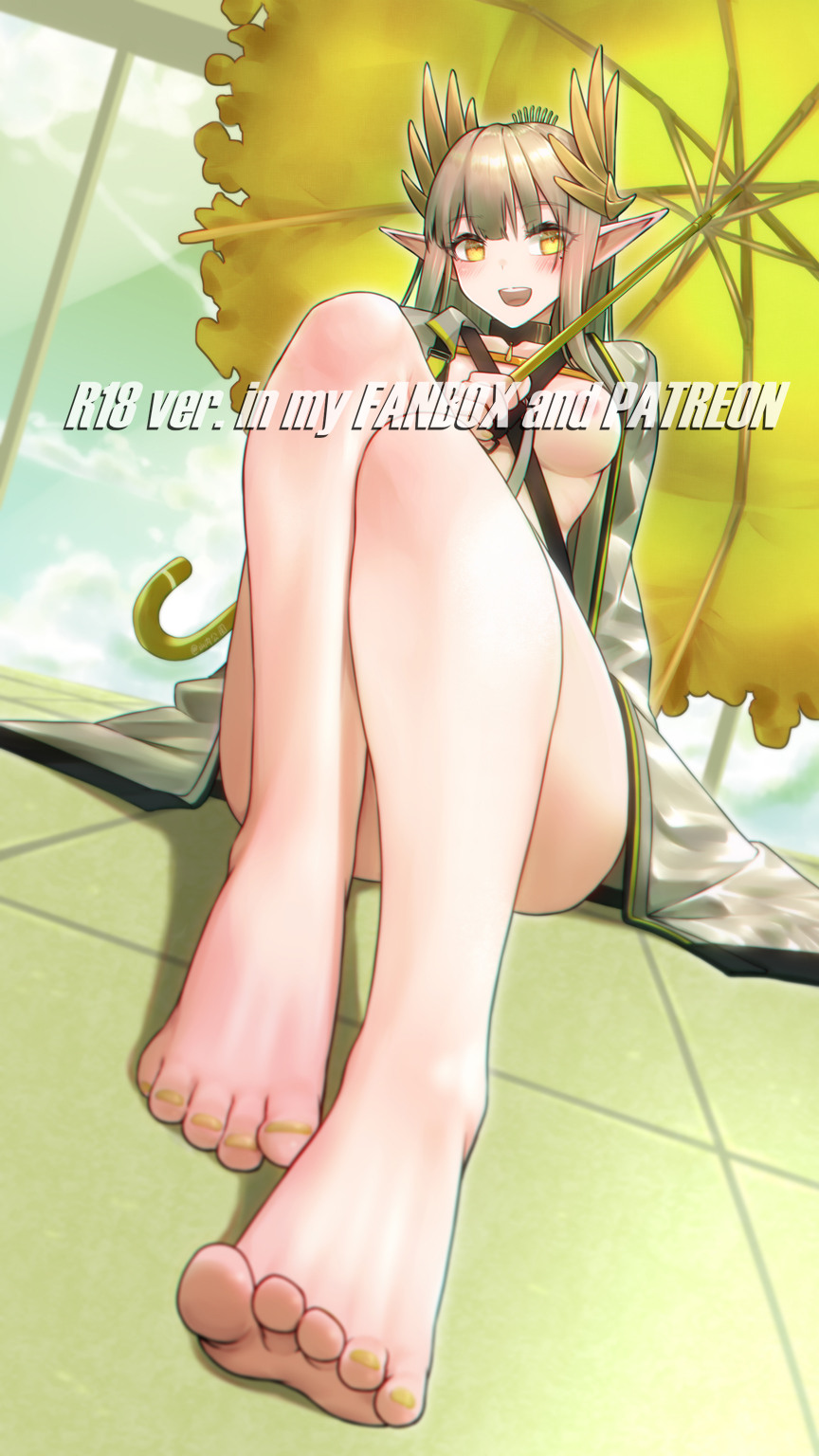 Muelsyse (Arknights) Rule 34 Image