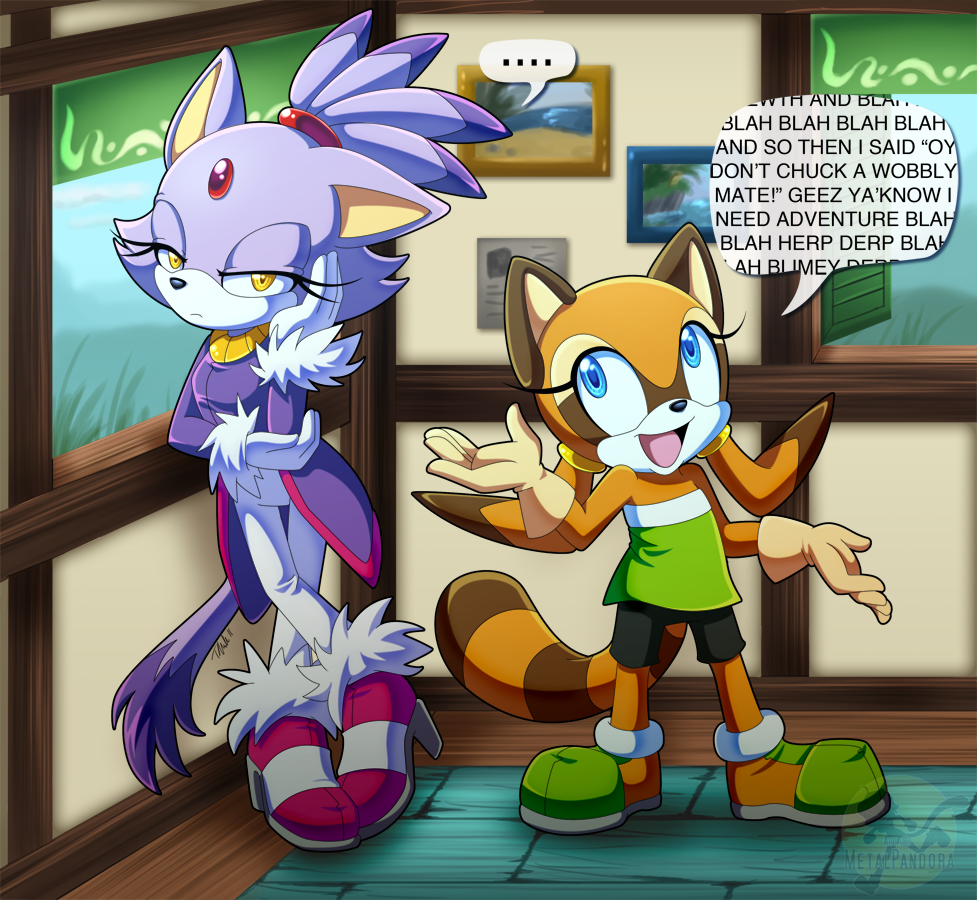 Blaze The Cat (Sonic (Series)) Rule 34 Image