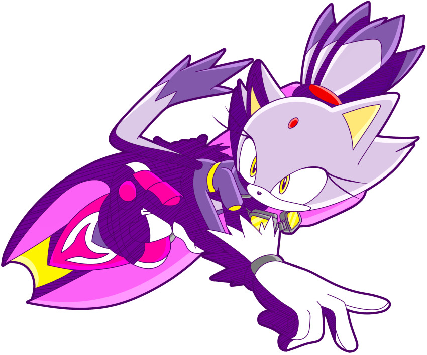 Blaze The Cat (Sonic (Series)) Rule 34 Image