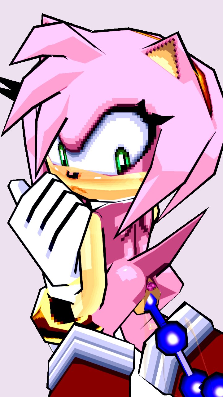 Amy Rose (Sega) Rule 34 Image